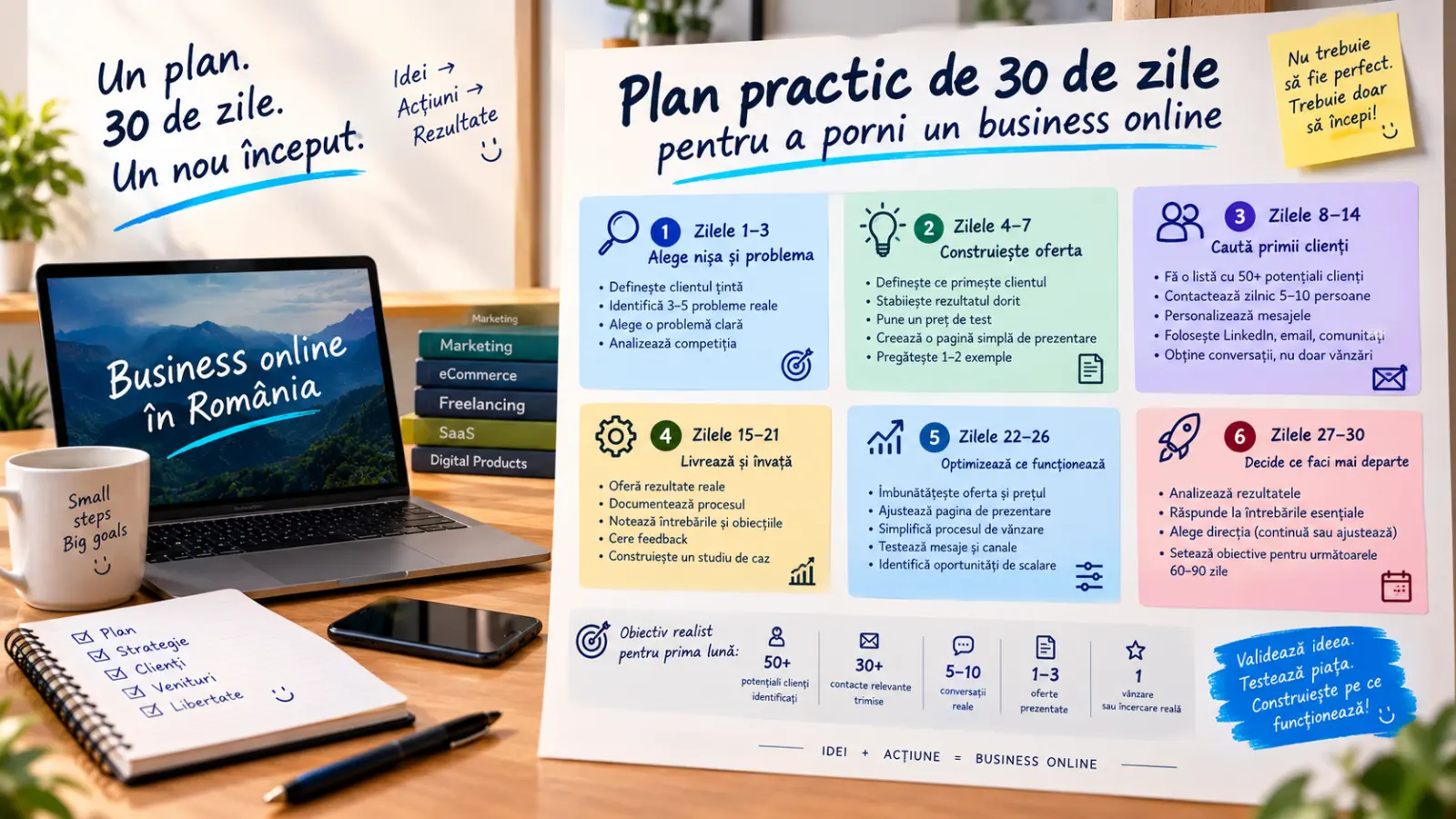 Modele de business online care merg în România în 2026